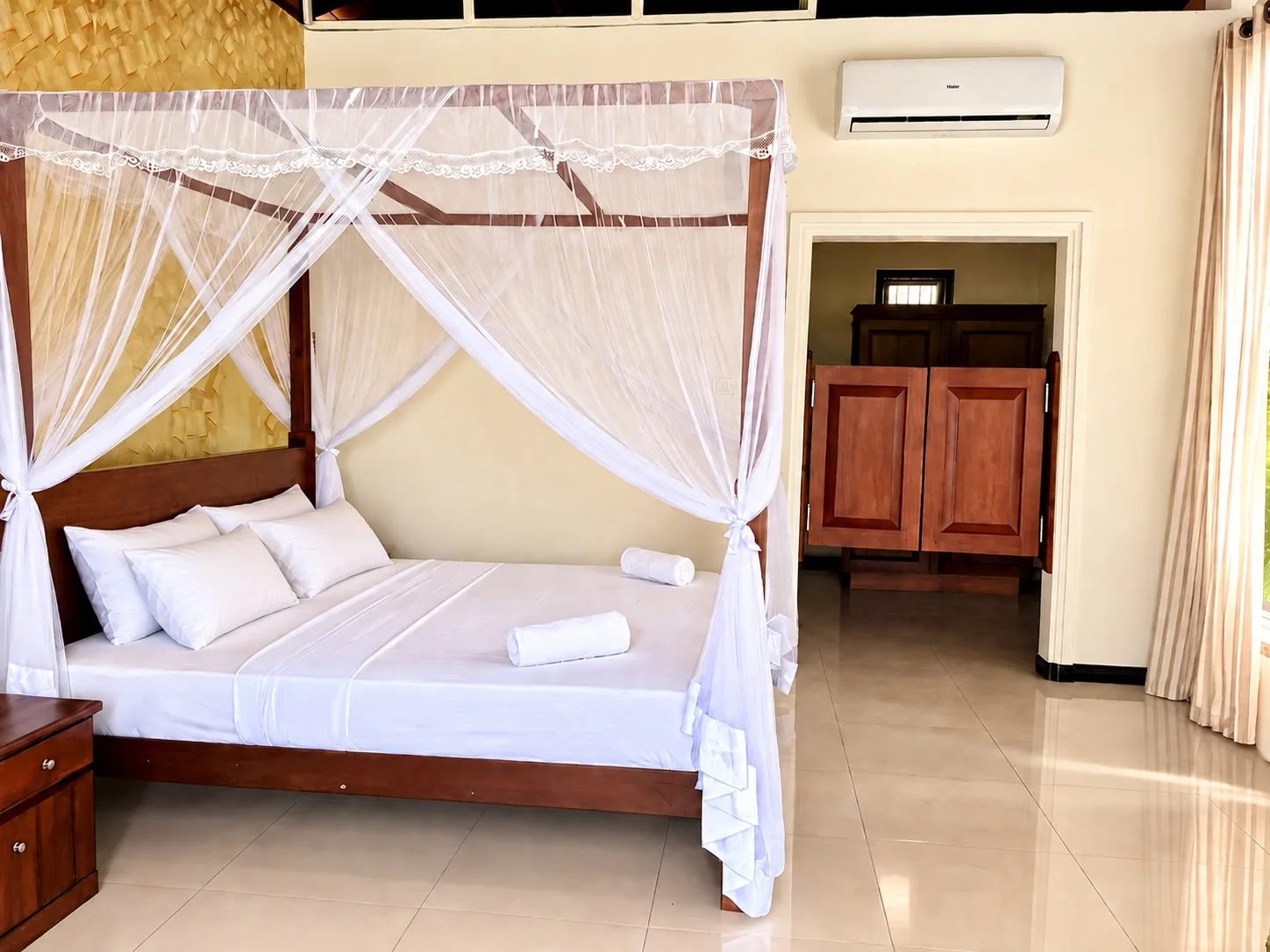 The Whole House — upper floor bedroom (Estuary Suite)