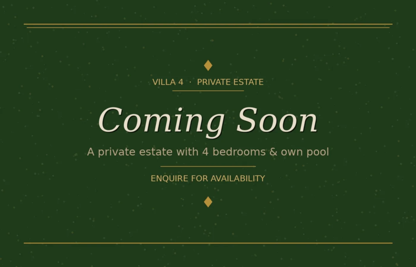 Villa 4 Private Estate — Coming Soon, Villa Estuary Induruwa Sri Lanka